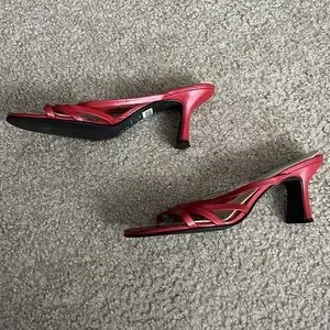 Brass Plum Shoes Red Bp Sandals Poshmark